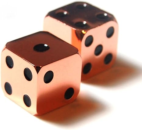 an image of metal dice i bought off of amazon