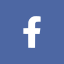 facebook logo in footer