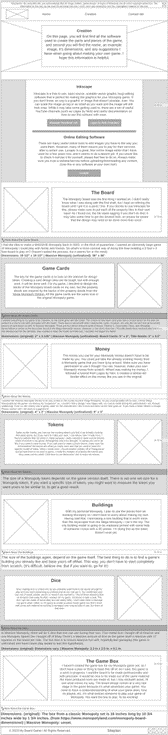 creation page wireframe